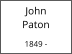 John         Paton  1849 -