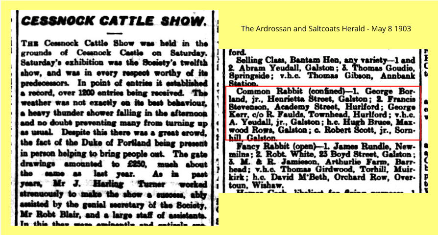 The Ardrossan and Saltcoats Herald - May 8 1903