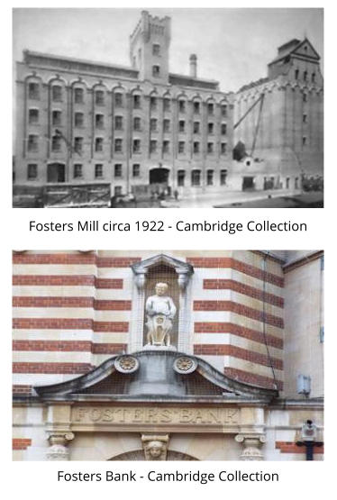 Fosters Mill circa 1922 - Cambridge Collection Fosters Bank - Cambridge Collection