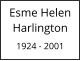 Esme Helen Harlington  1924 - 2001