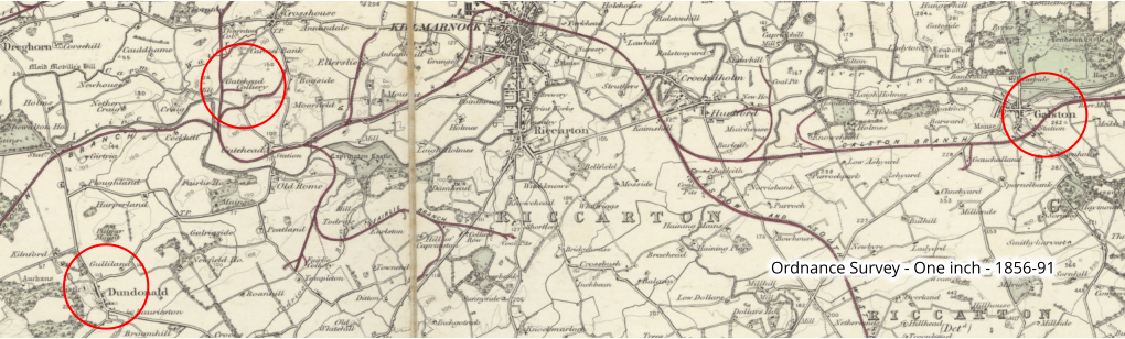 Ordnance Survey - One inch - 1856-91