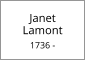 Janet        Lamont  1736 -