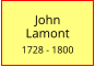 John        Lamont  1728 - 1800