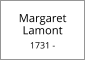 Margaret        Lamont  1731 -