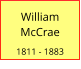 William McCrae 1811 - 1883